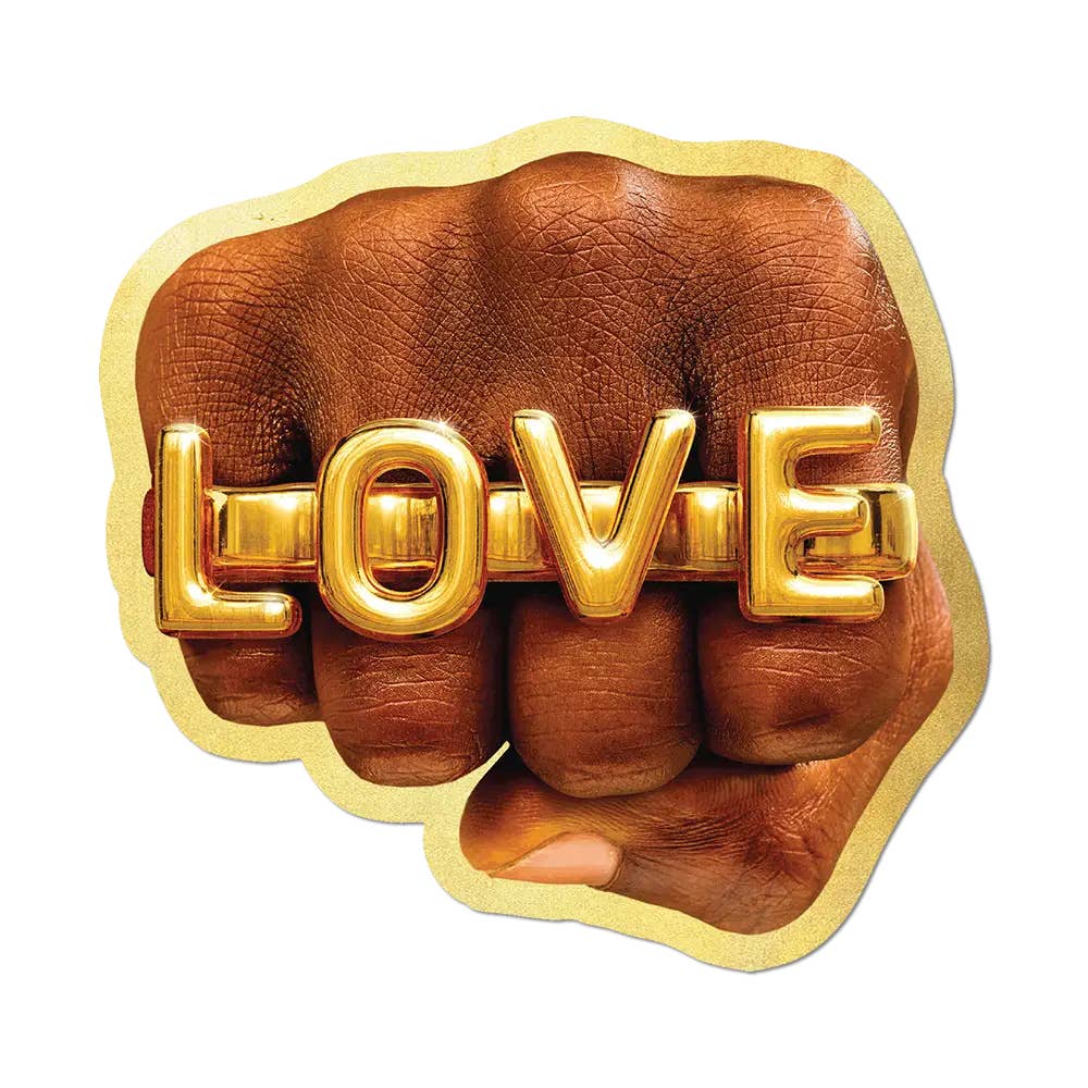 Love Fist Sticker