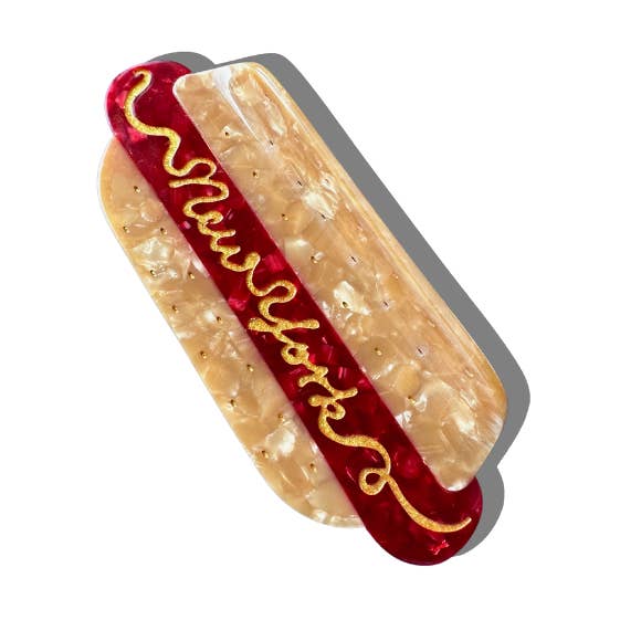 Hot Dog Hair Clip