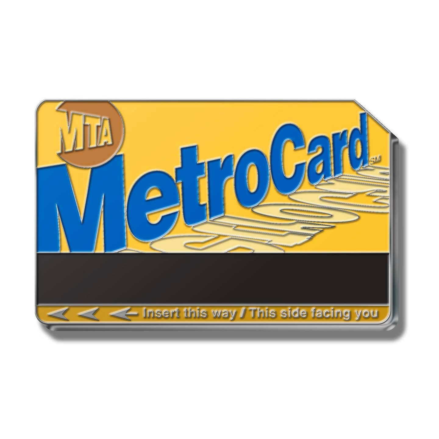 Metrocard Enamel Pin