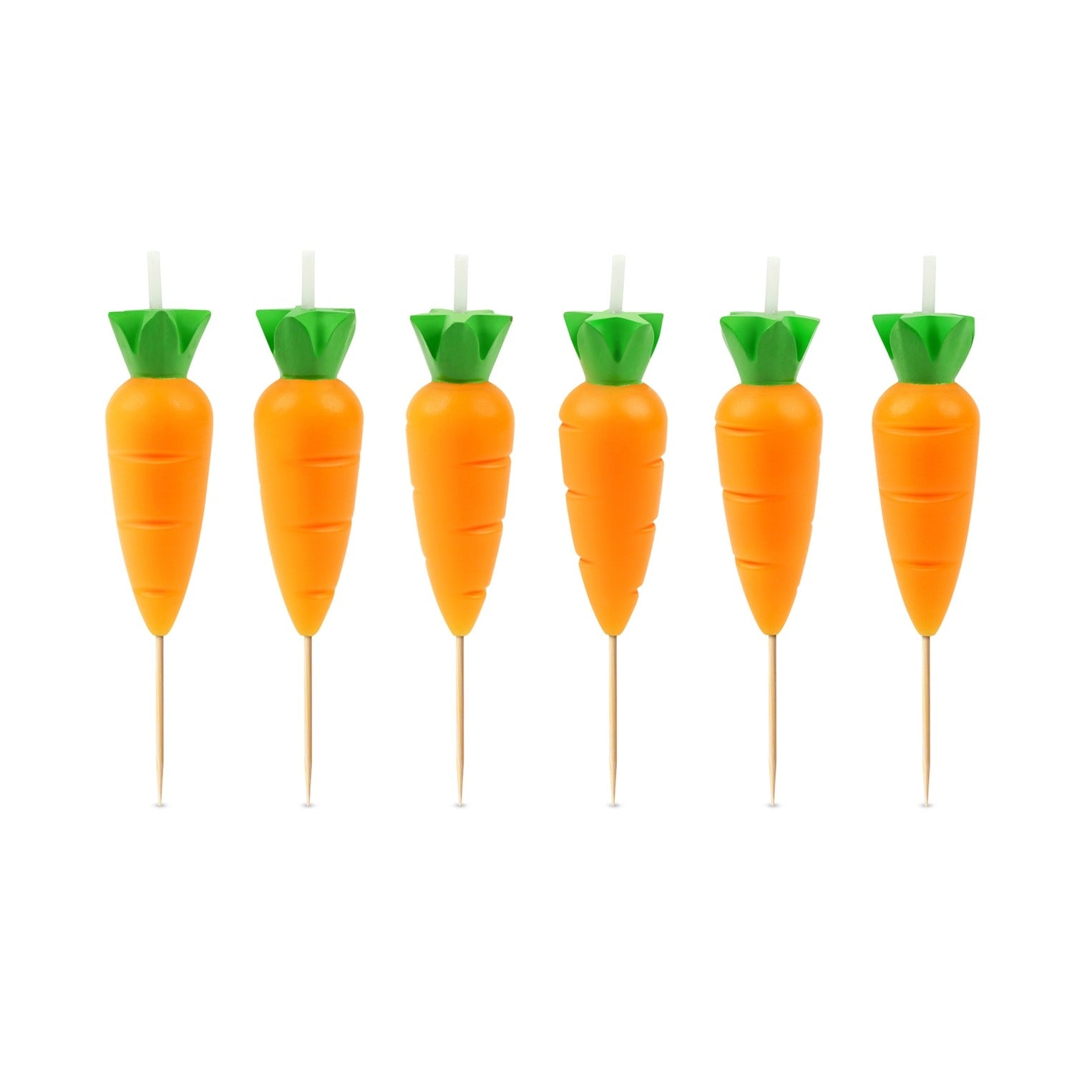 Carrot Birthday Candles