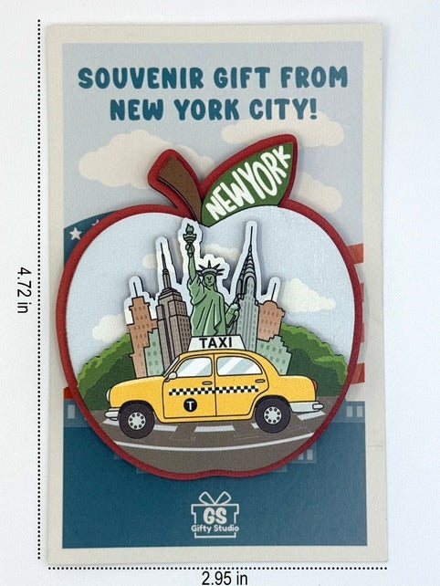 New York Taxi Magnet