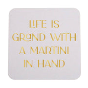 Life Is Grand Coaster Set