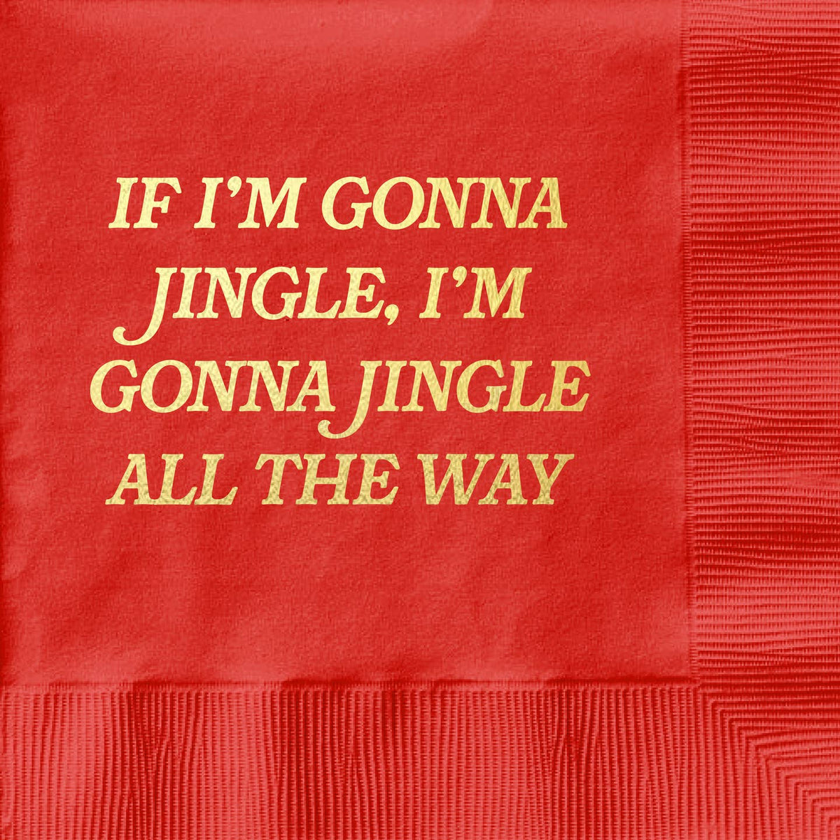 Jingle All The Way Napkins