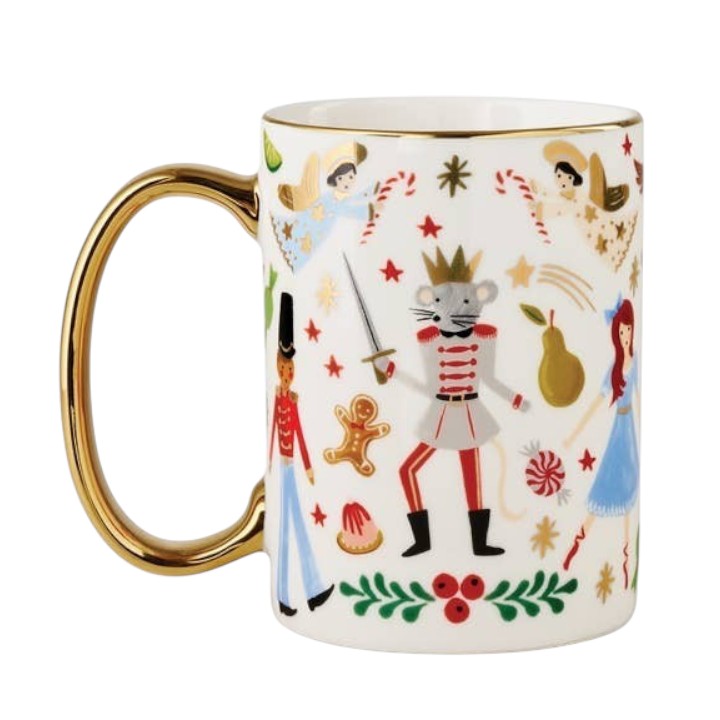 Nutcracker Porcelain Mug