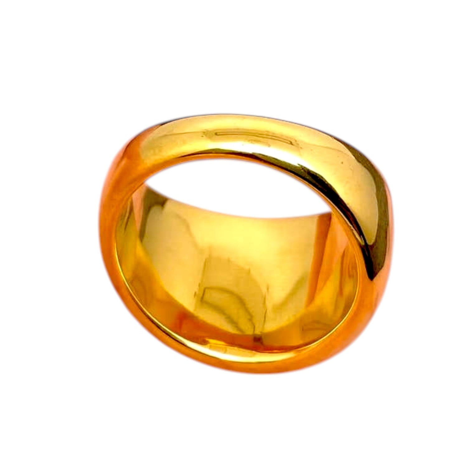 Red Heart Gold Ring