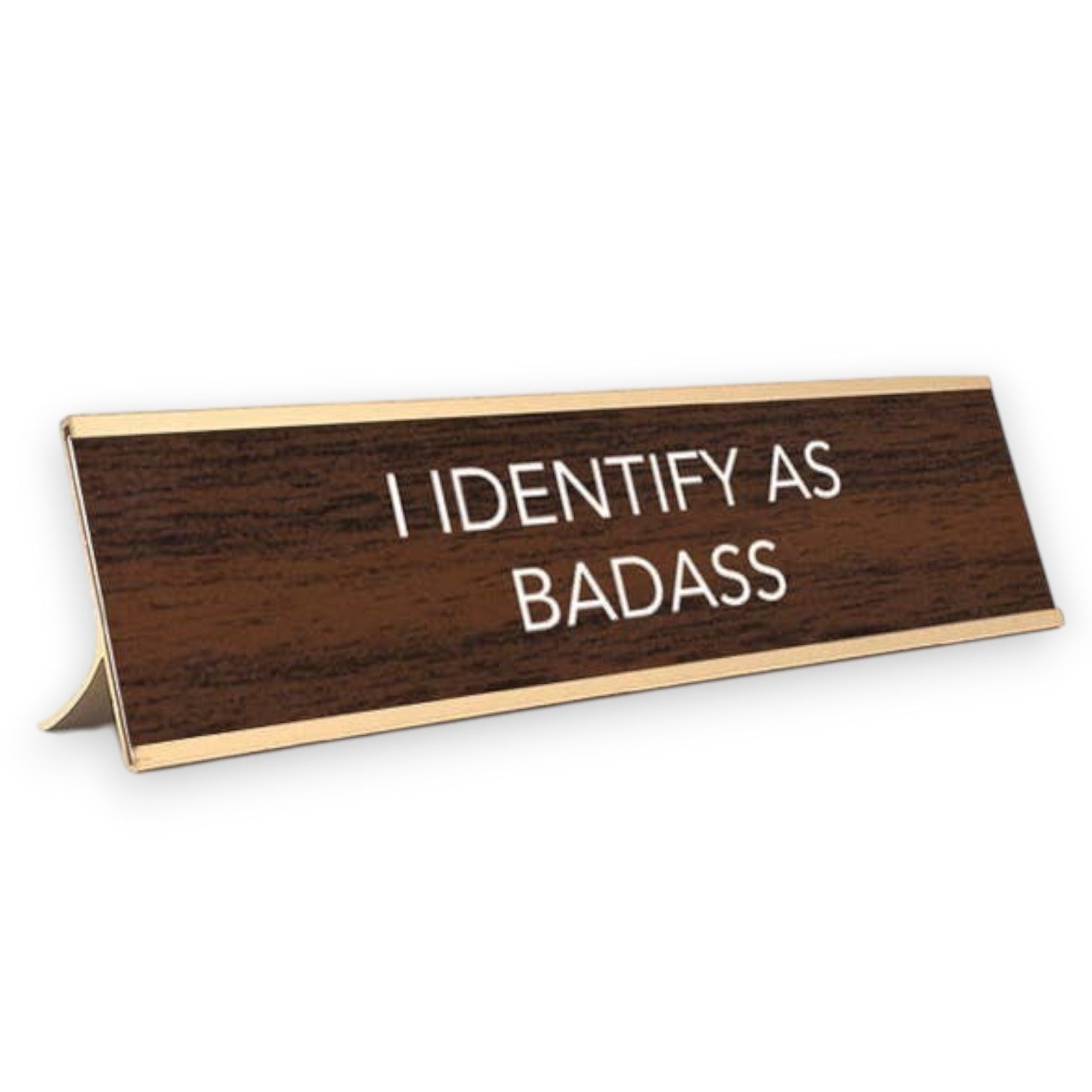 I Identify As Nameplate