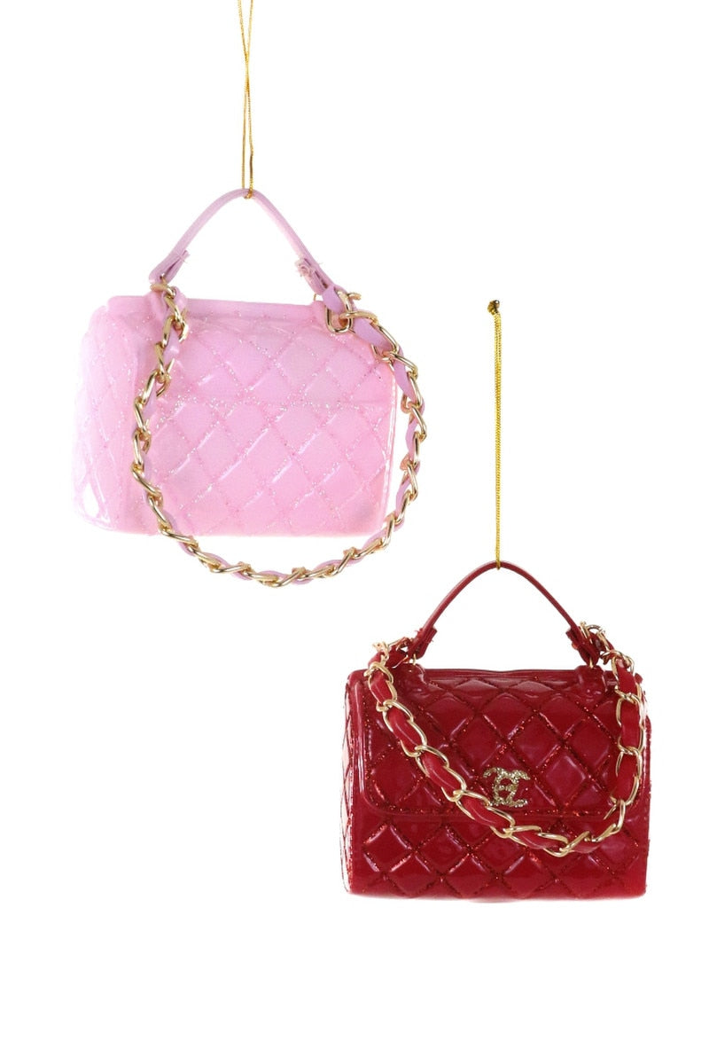 Luxe Handbag Assorted Ornament