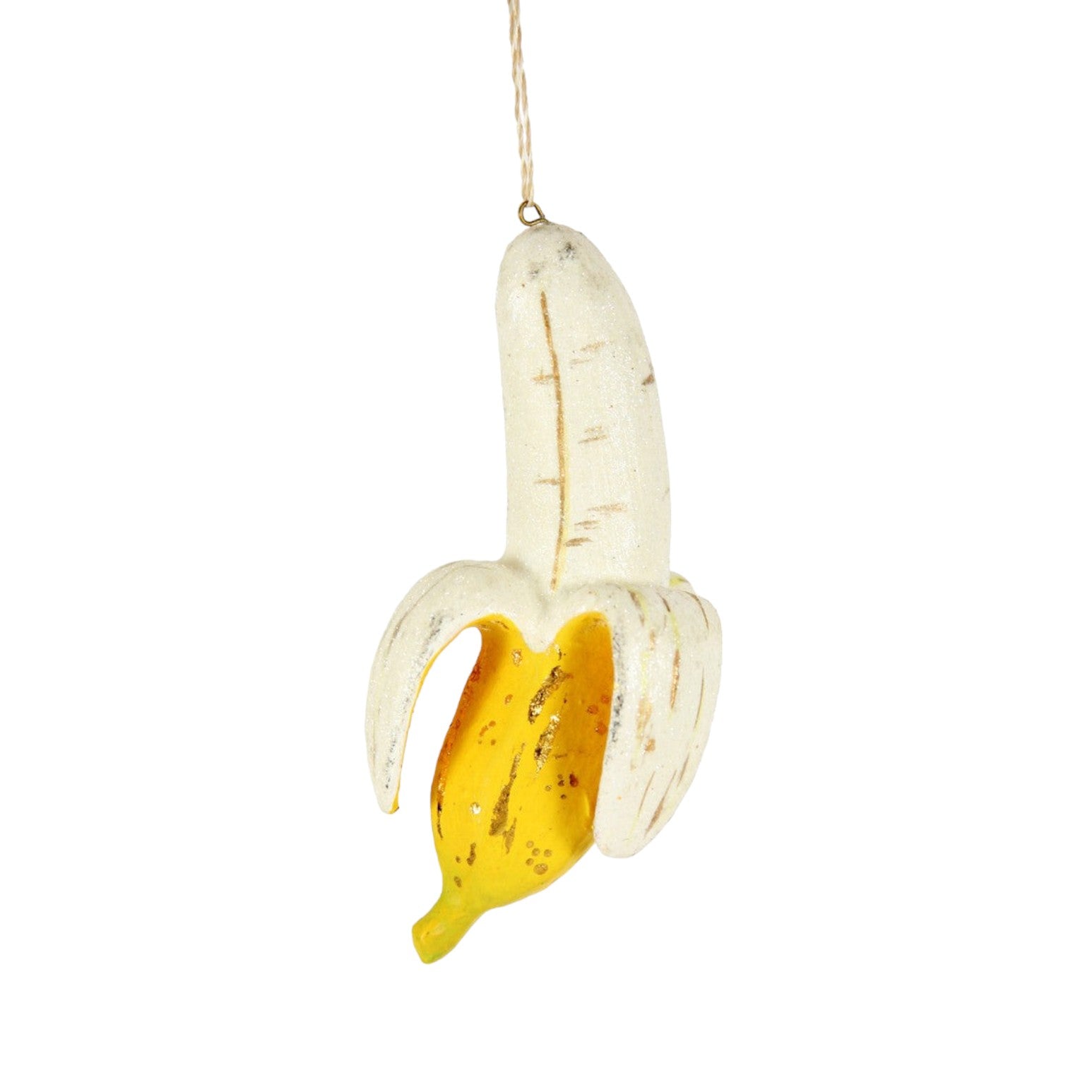 Peeled Banana Ornament