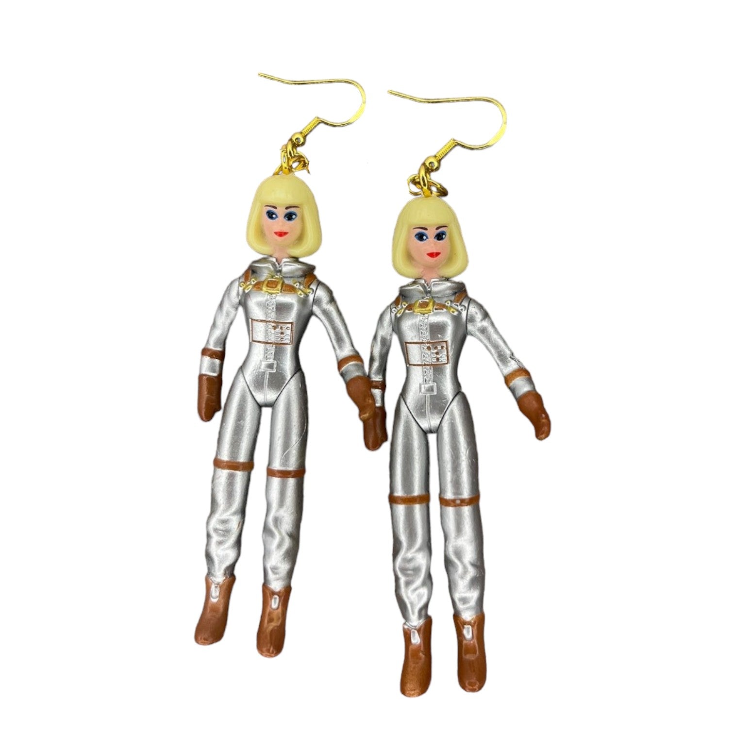 Astronaut Barbie Earrings