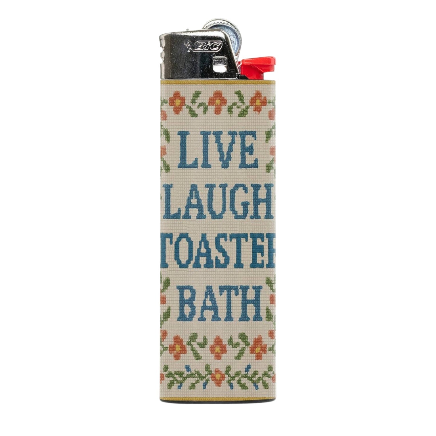 Live Laugh Toaster Bath Lighter