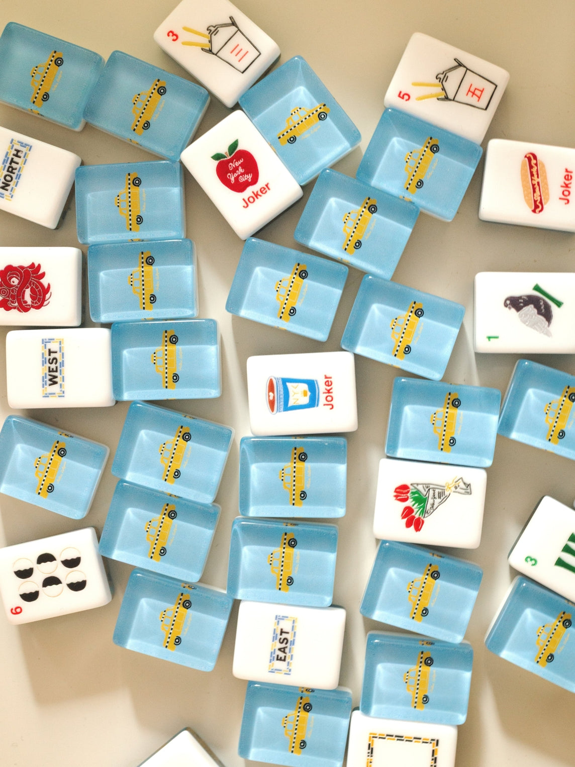 Taxi Mahjong Set