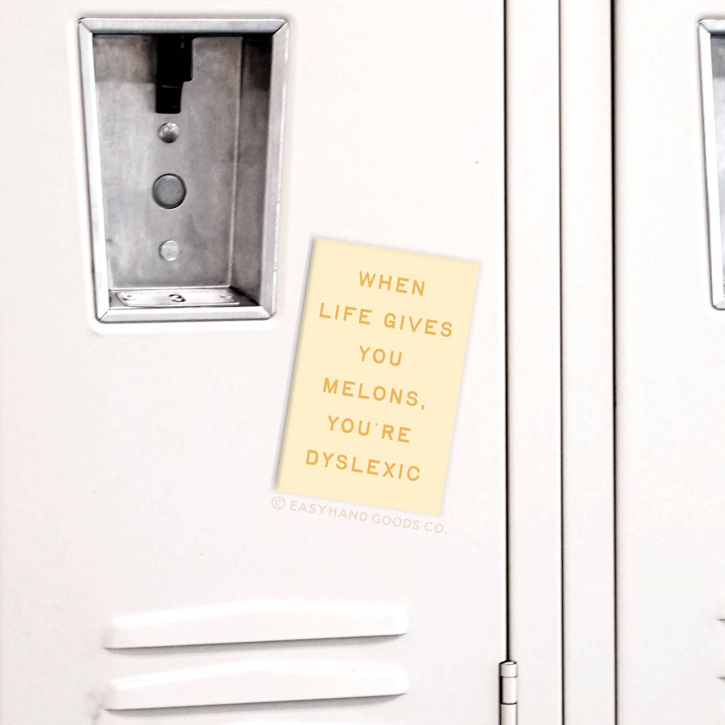 Dyslexic Melons Magnet