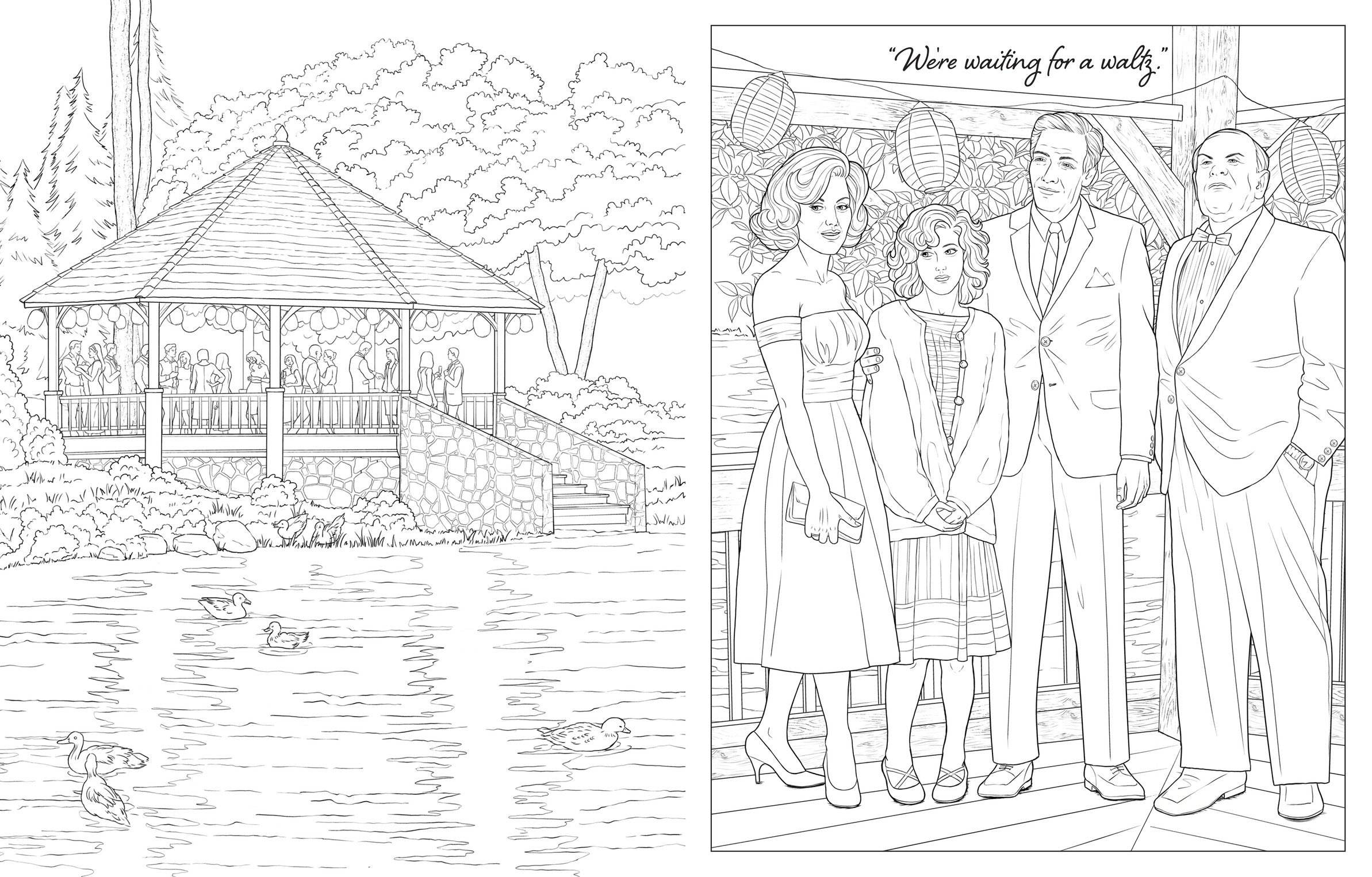 Dirty Dancing Coloring Book