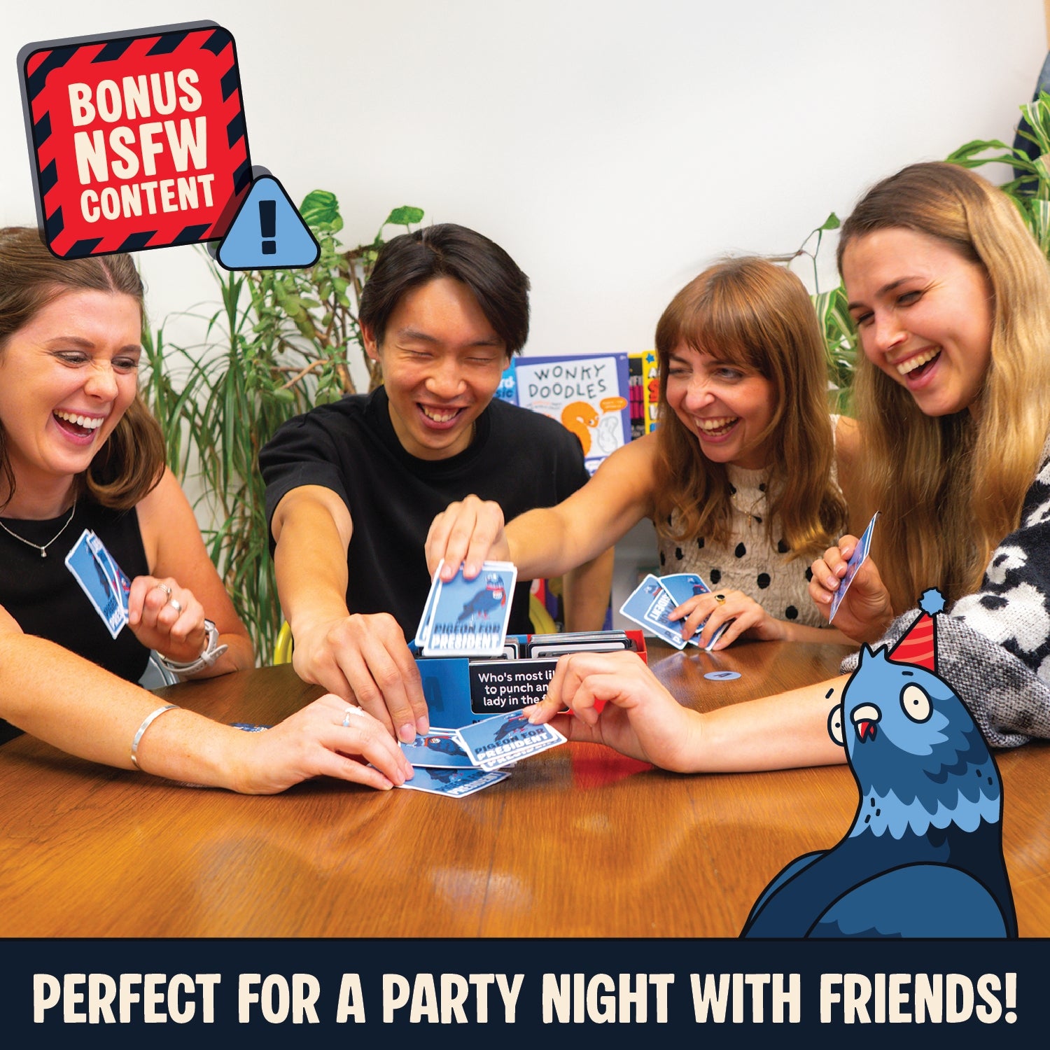 Pigeon For President Adult Party Game