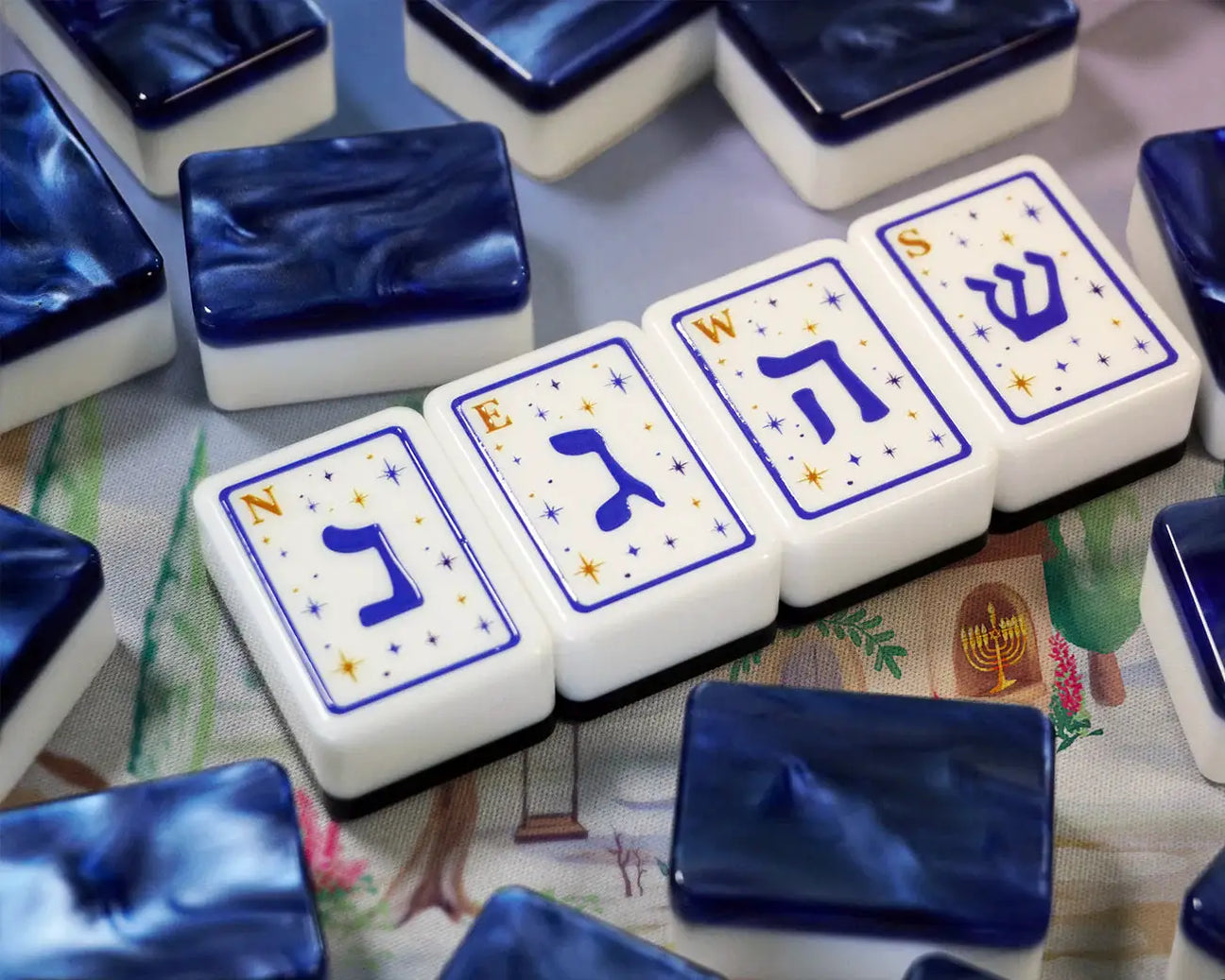 Chanukah Mahjong Set
