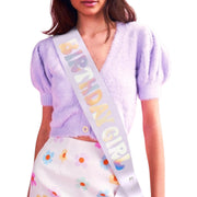 Birthday Girl Lavender Sash