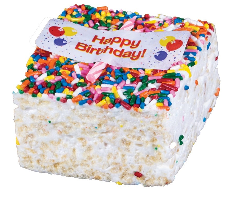 Birthday Rice Crispy