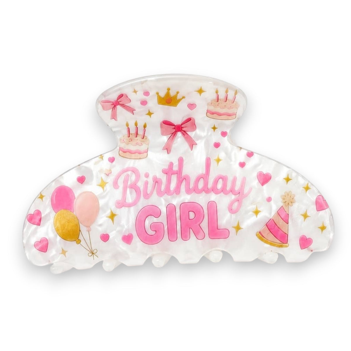 Birthday Girl Hair Clip