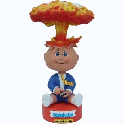 Adam Bomb Garbage Pail Kids Bobblehead