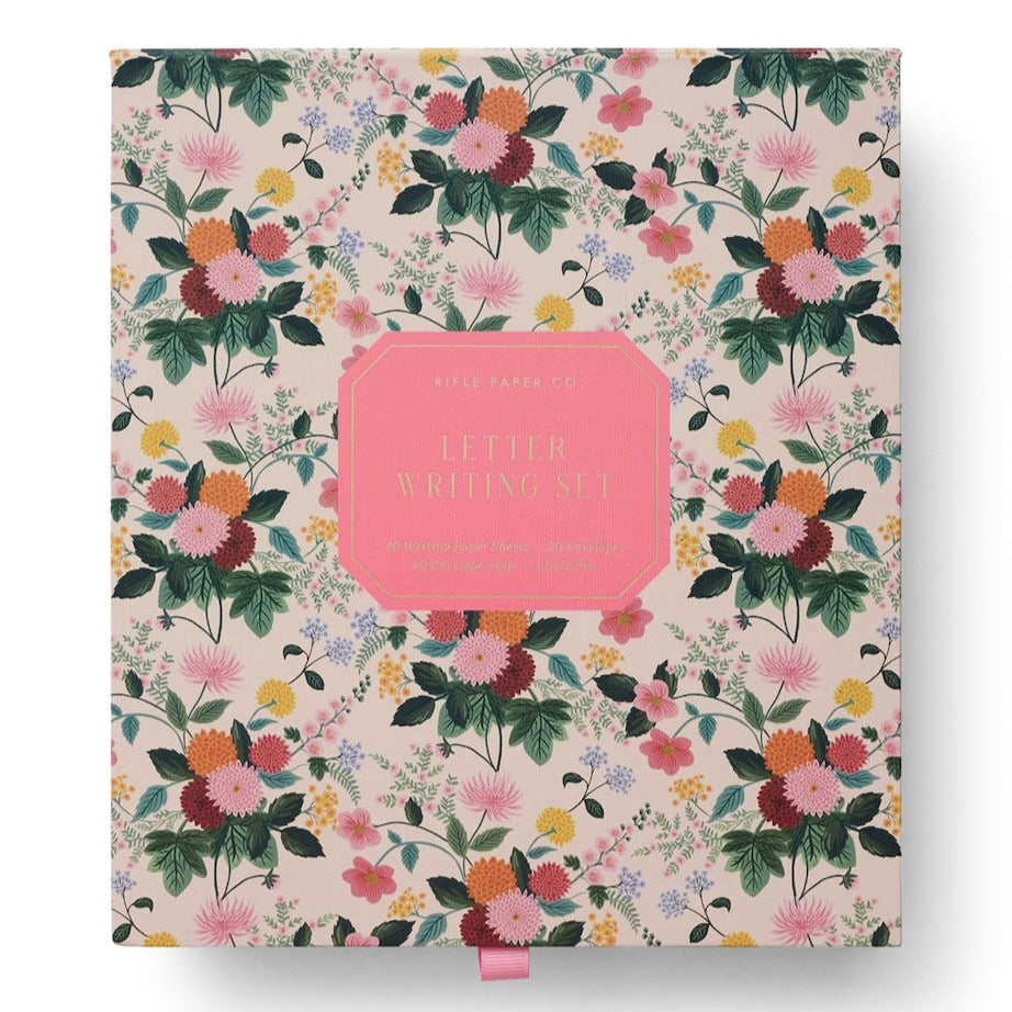 Floral Letter Writing Set
