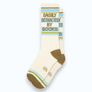 Easily Distracted By Books Socks