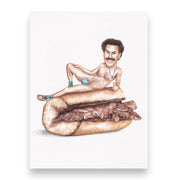 Borat On Sandwich Print