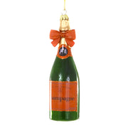 Champagne With Bow Ornament