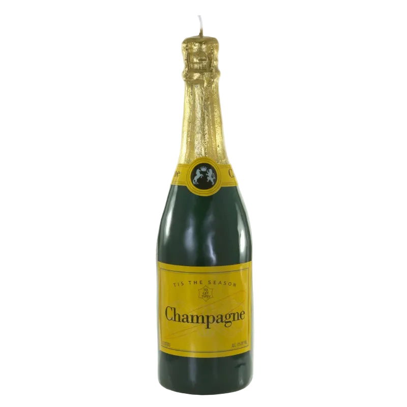 Tis The Season Champagne Candle