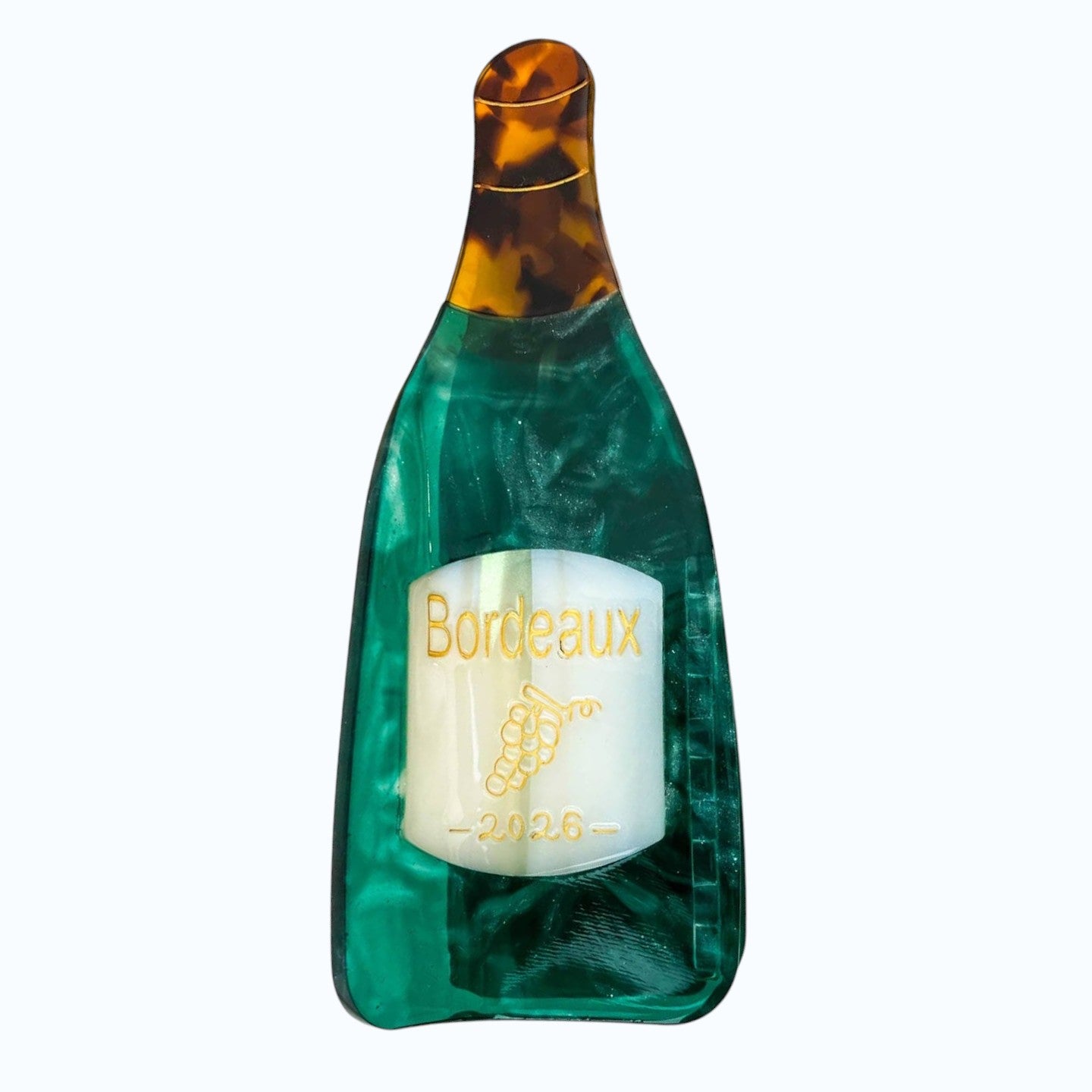 Wine Bottle Hair Clip