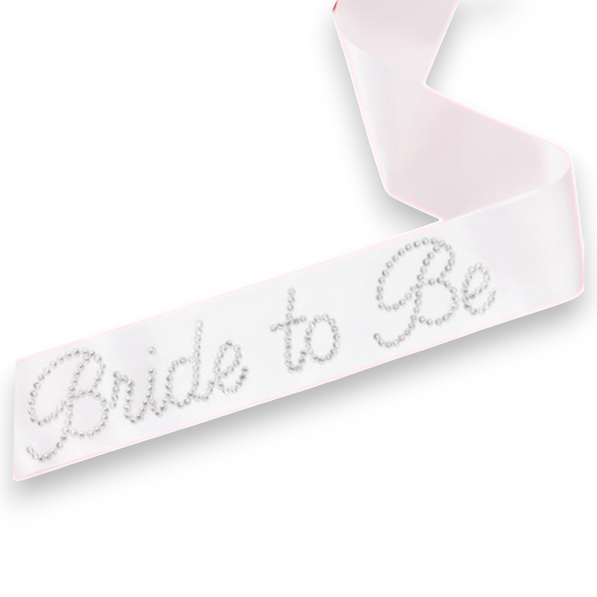 Bride To Be White Sash
