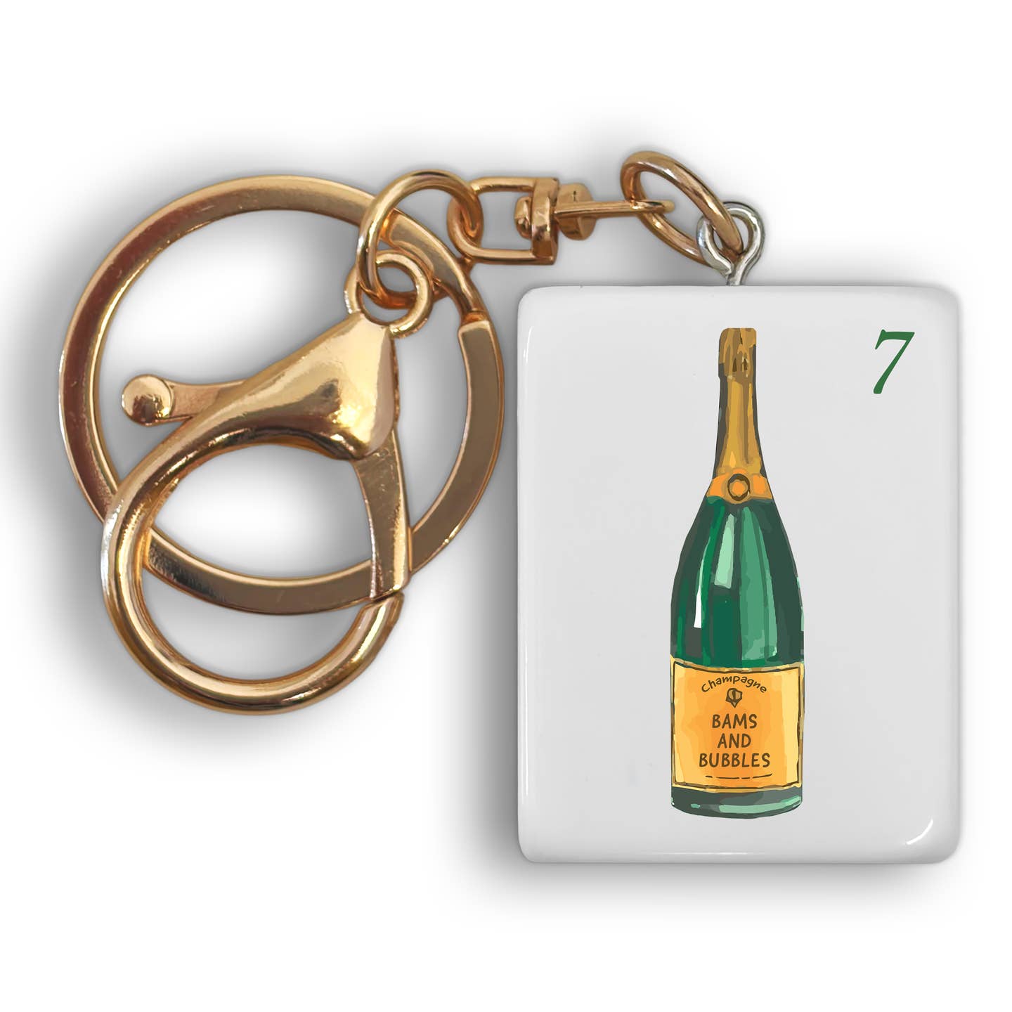 Mahjong Tile Keychain