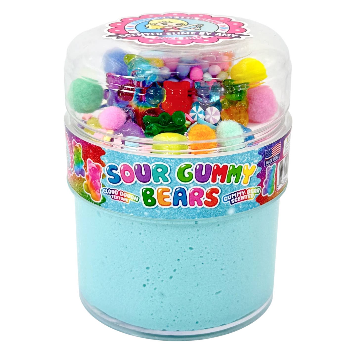 Sour Gummy Bears Slime
