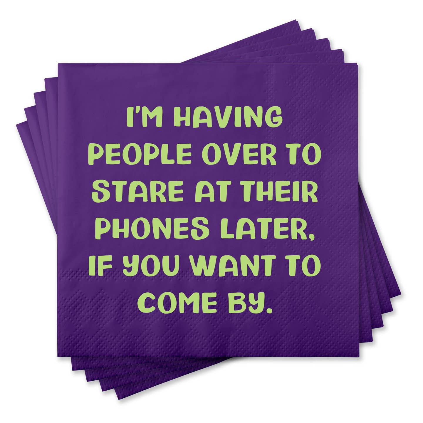 Having People Over Napkins