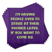 Having People Over Napkins