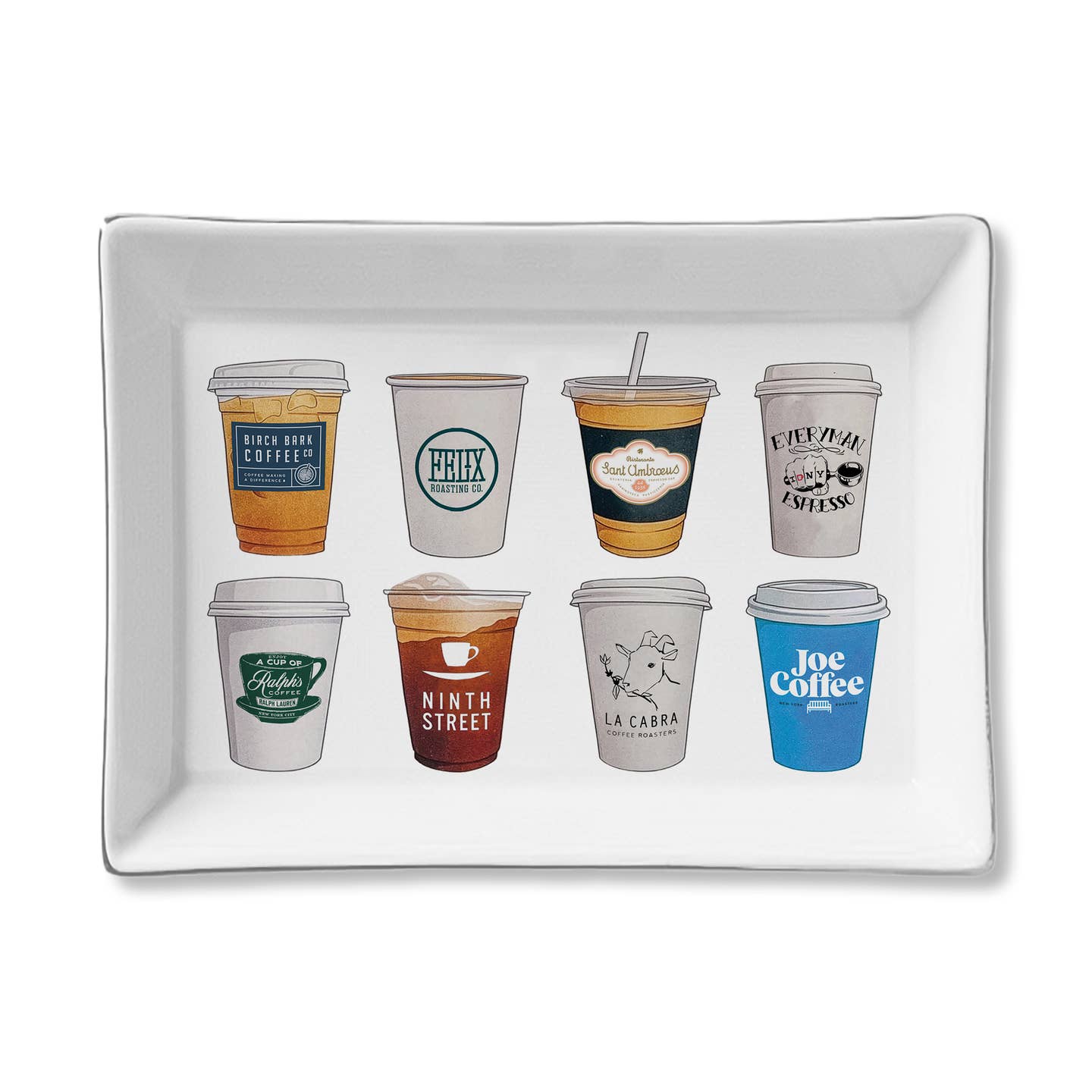 New York Coffee Tray