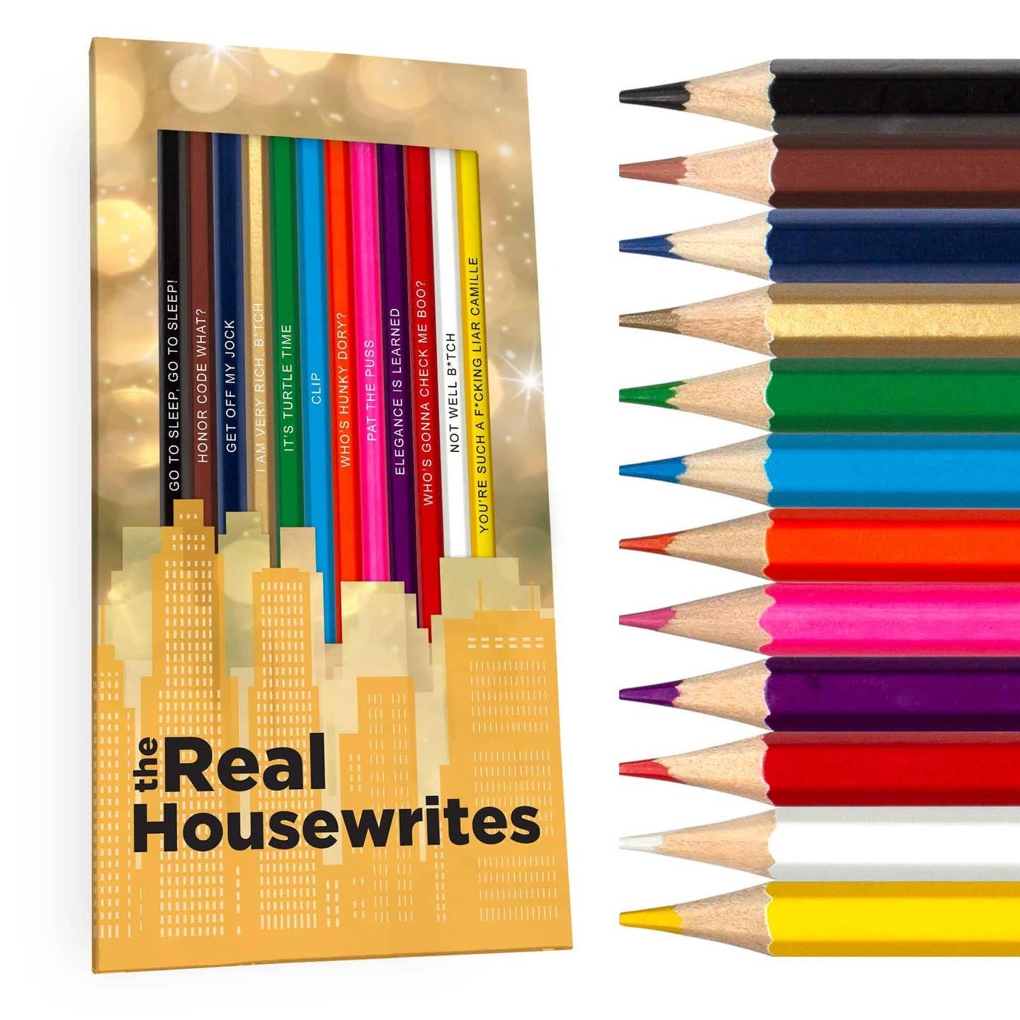 The Real Housewives Colored Pencils