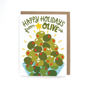 Happy Holidays From Olive Us Card Set