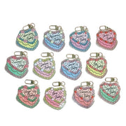 Zodiac Cake Keychain