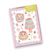 Retro Cakes Mini Card Set