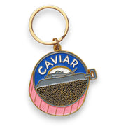 Caviar Enamel Keychain