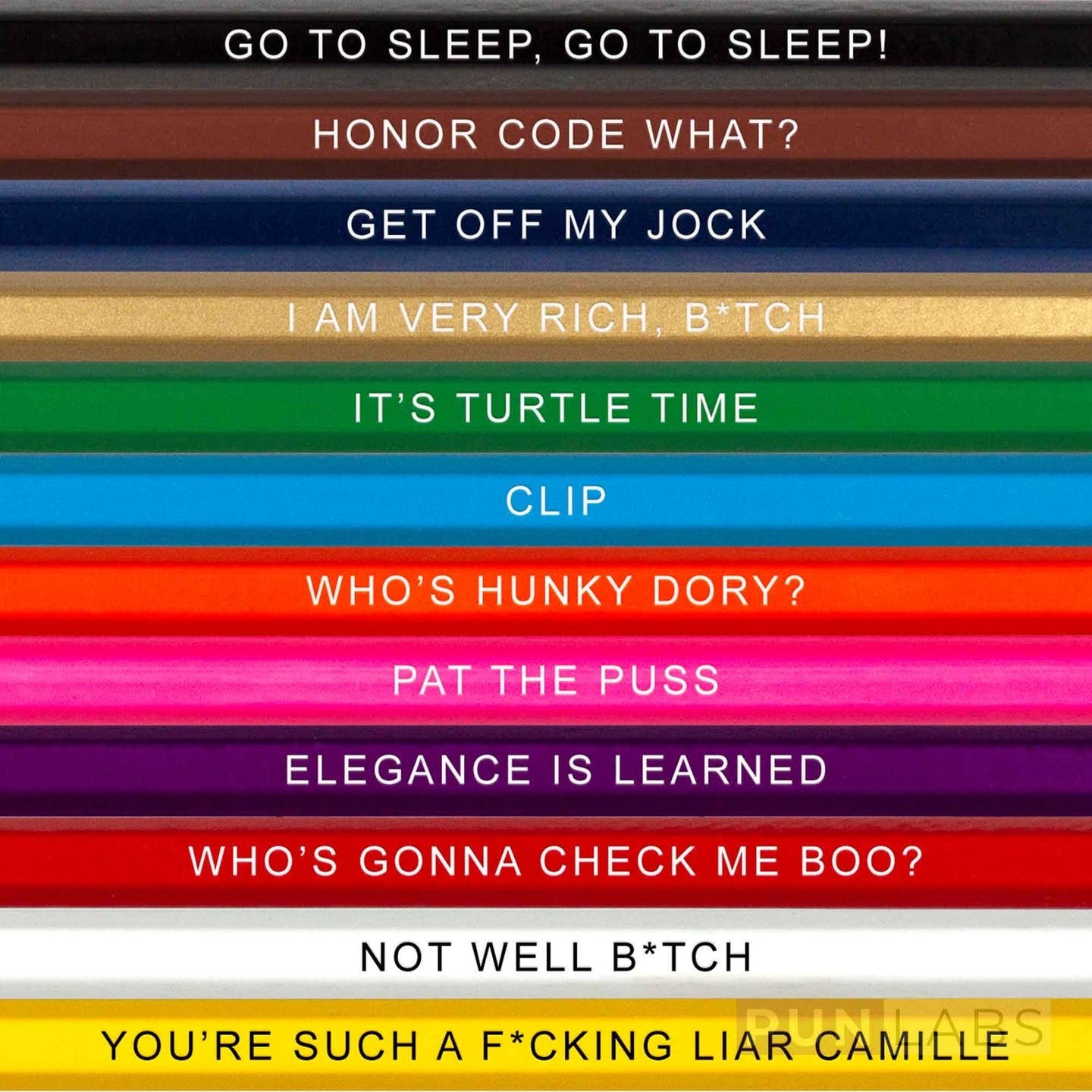 The Real Housewives Colored Pencils
