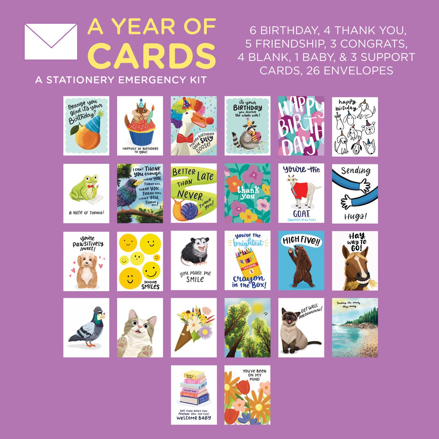 A Year Of Cards Set