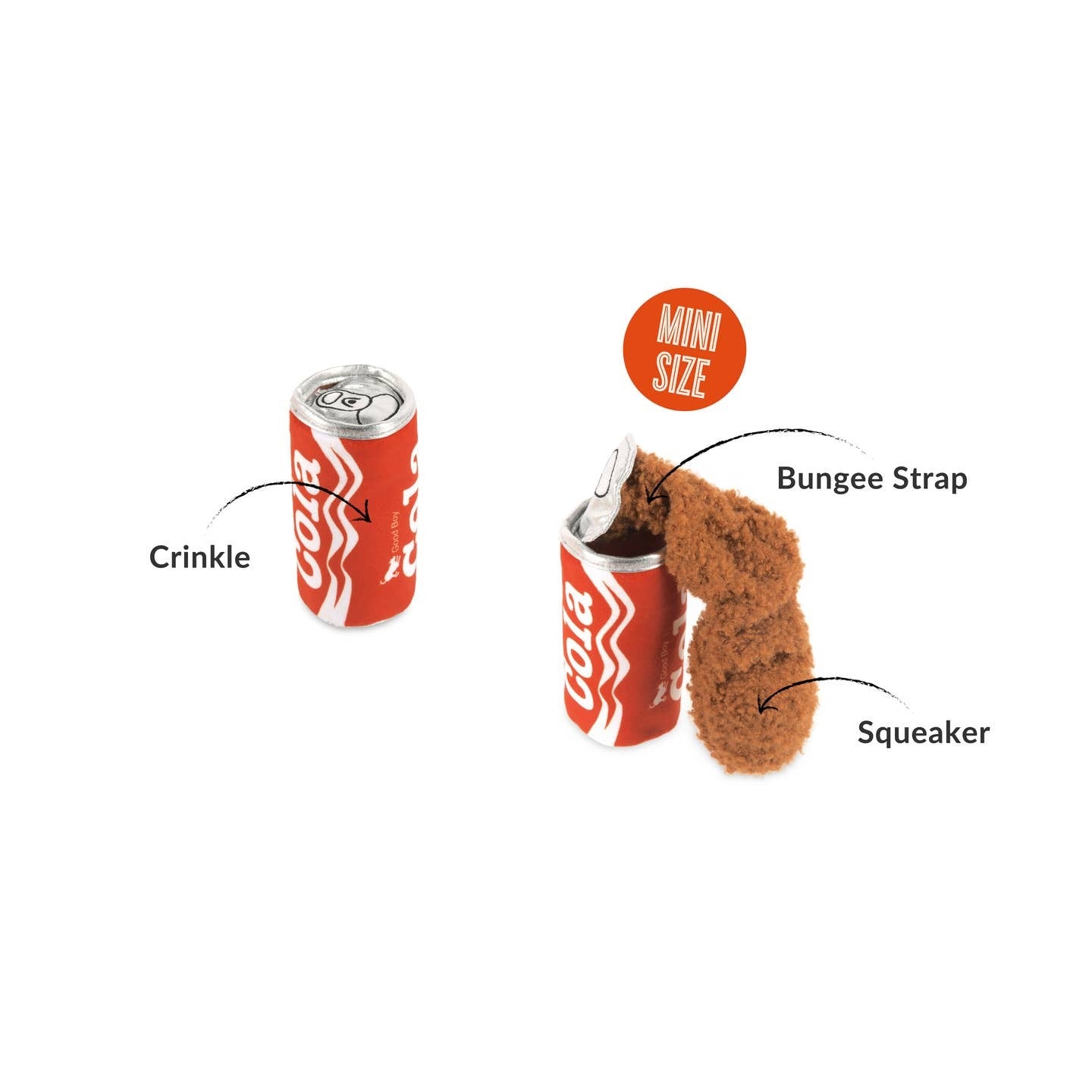 Cola Mini Dog Toy