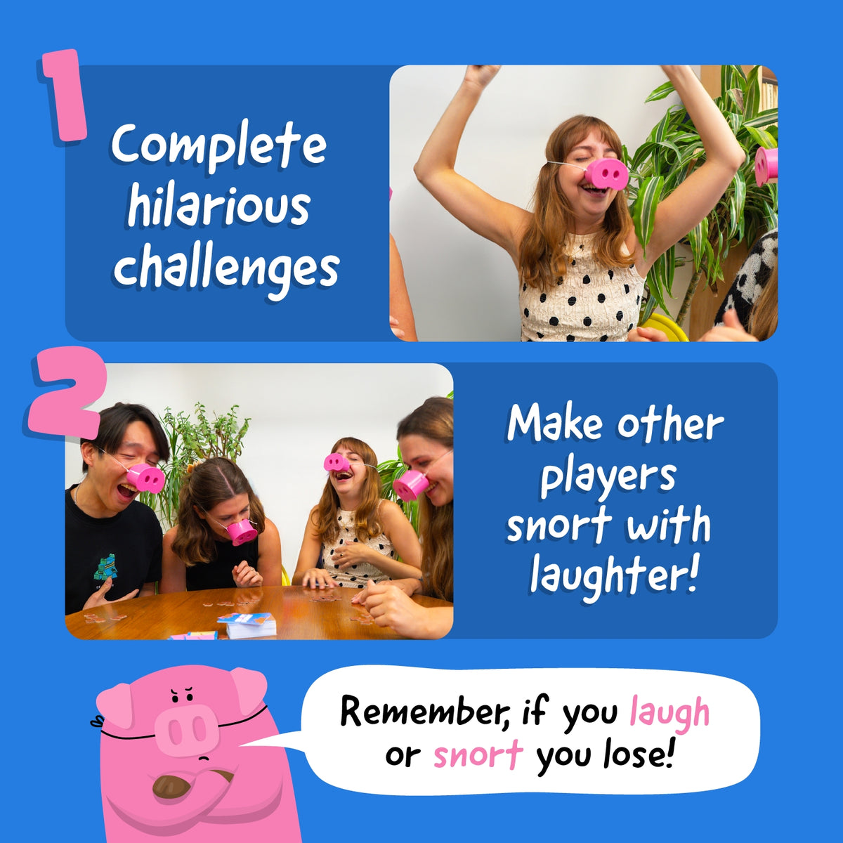 Snort Funny Party Game