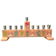 Mahjong Menorah Pink Blush Acrylic