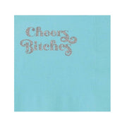 Cheers Bitches Blue Napkins