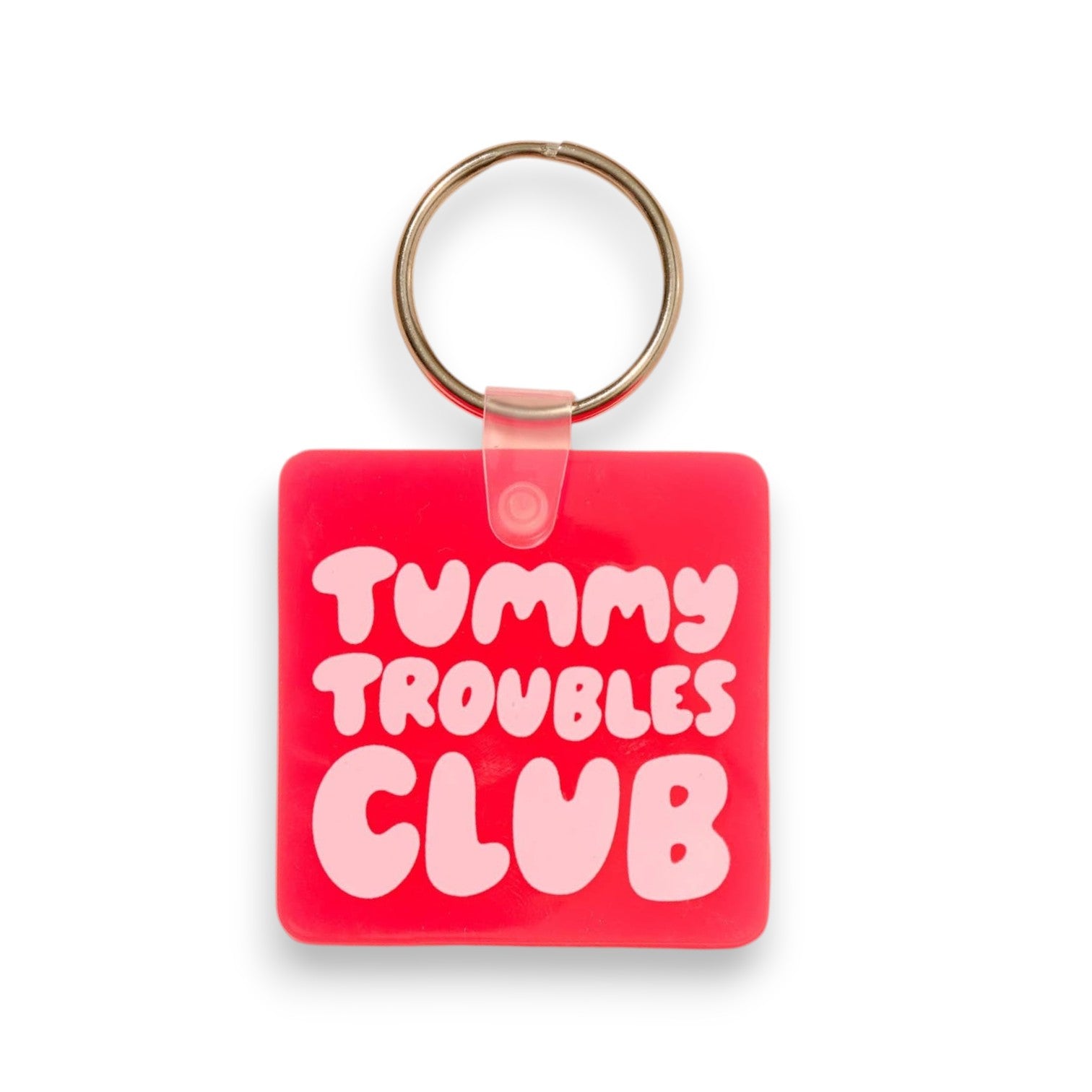 Tummy Troubles Club Keychain