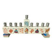 Mahjong Menorah Coastal Lapis Acryclic