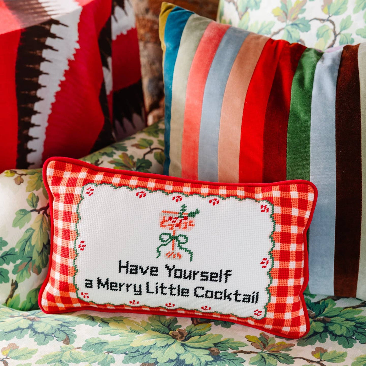 Have Yourself A Merry Little Cocktail Pillow