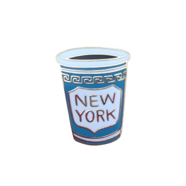 NYC Coffee Cup Pin